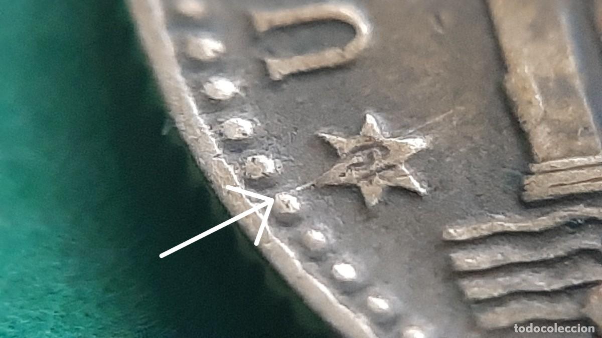 Monedas con errores: (ERROR-ESPA&Ntilde;A)(1966*67) 1 PESETA CON ERROR. EXCESOS DE METAL/ROTURAS DE CU&Ntilde;O - Foto 2