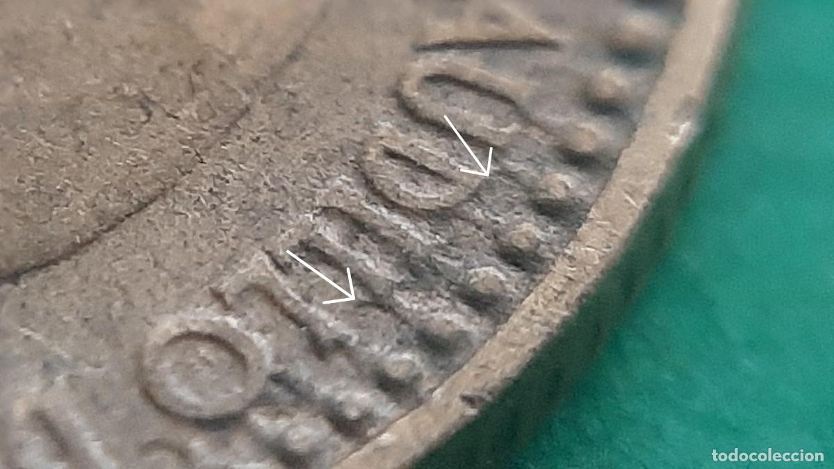 Monedas con errores: (ERROR-ESPA&Ntilde;A)(1963*65) 1 PESETA CON ERROR. REPINTE EN ANVERSO Y REVERSO - Foto 1