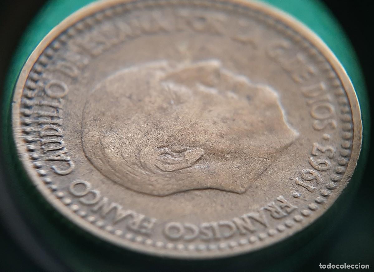 Monedas con errores: (ERROR-ESPA&Ntilde;A)(1963*65) 1 PESETA CON ERROR. REPINTE EN ANVERSO Y REVERSO - Foto 14