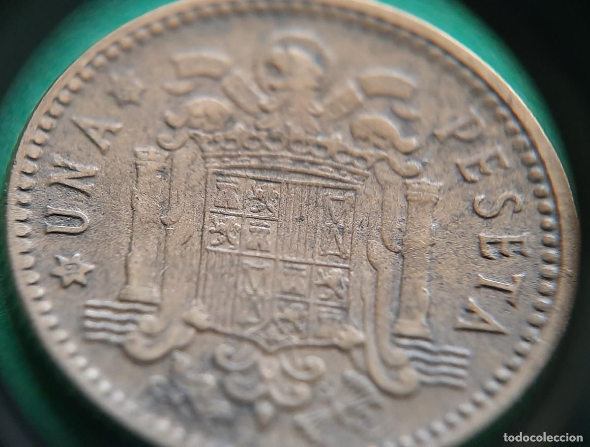 Monedas con errores: (ERROR-ESPA&Ntilde;A)(1963*65) 1 PESETA CON ERROR. REPINTE EN ANVERSO Y REVERSO - Foto 16