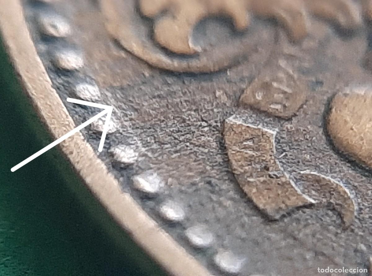 Monedas con errores: (ERROR-ESPA&Ntilde;A)(1953*63) 1 PESETA CON ERROR. REPINTE EN ANVERSO Y REVERSO - Foto 9