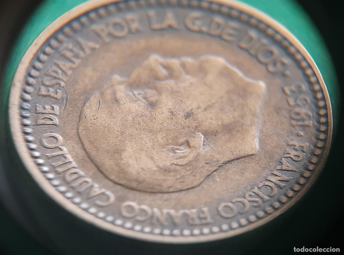 Monedas con errores: (ERROR-ESPA&Ntilde;A)(1953*63) 1 PESETA CON ERROR. REPINTE EN ANVERSO Y REVERSO - Foto 16