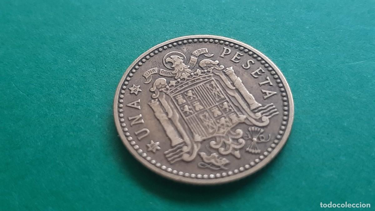 Monedas con errores: (ERROR-ESPA&Ntilde;A)(1966*67) 1 PESETA CON ERROR. ROTURA DE CU&Ntilde;O - Foto 6