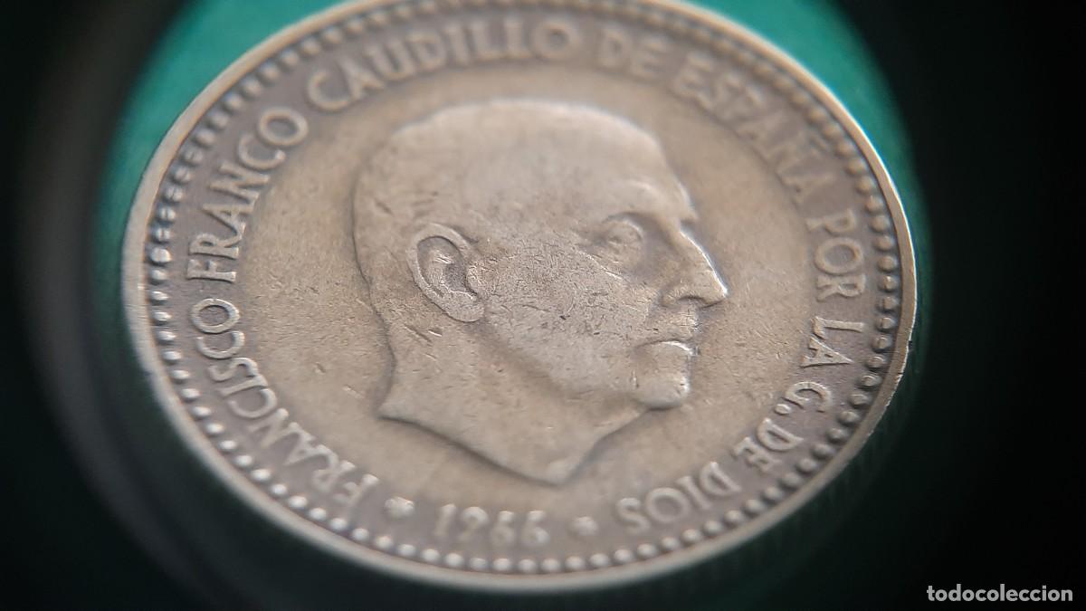 Monedas con errores: (ERROR-ESPA&Ntilde;A)(1966*67) 1 PESETA CON ERROR. ROTURA DE CU&Ntilde;O - Foto 7