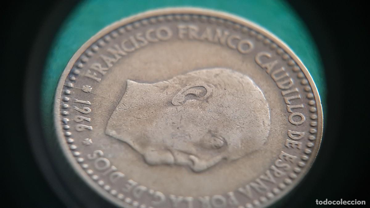 Monedas con errores: (ERROR-ESPA&Ntilde;A)(1966*67) 1 PESETA CON ERROR. ROTURA DE CU&Ntilde;O - Foto 9