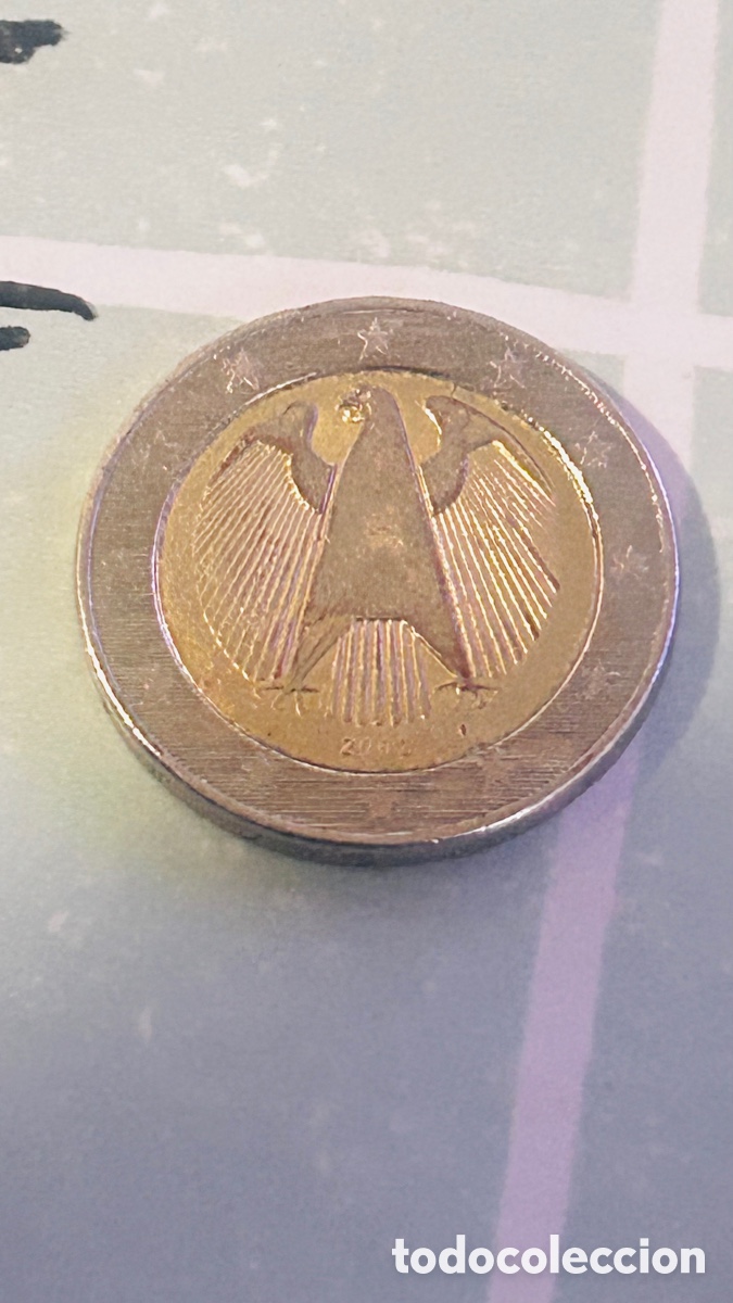 Monedas con errores: 2&euro; de Alemania error de acu&ntilde;aci&oacute;n. . - Foto 3