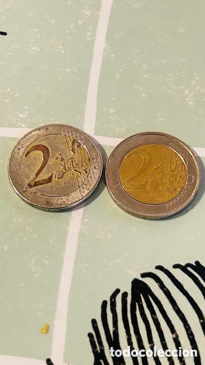 Monedas con errores: 2&euro; de Alemania error de acu&ntilde;aci&oacute;n. . - Foto 6