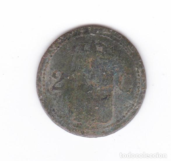 Monedas con errores: Alfonso XII. In&eacute;dito error de una moneda de 2 C&eacute;ntimos acu&ntilde;ada en cospel de una moneda de 1 C&eacute;ntimo - Foto 2