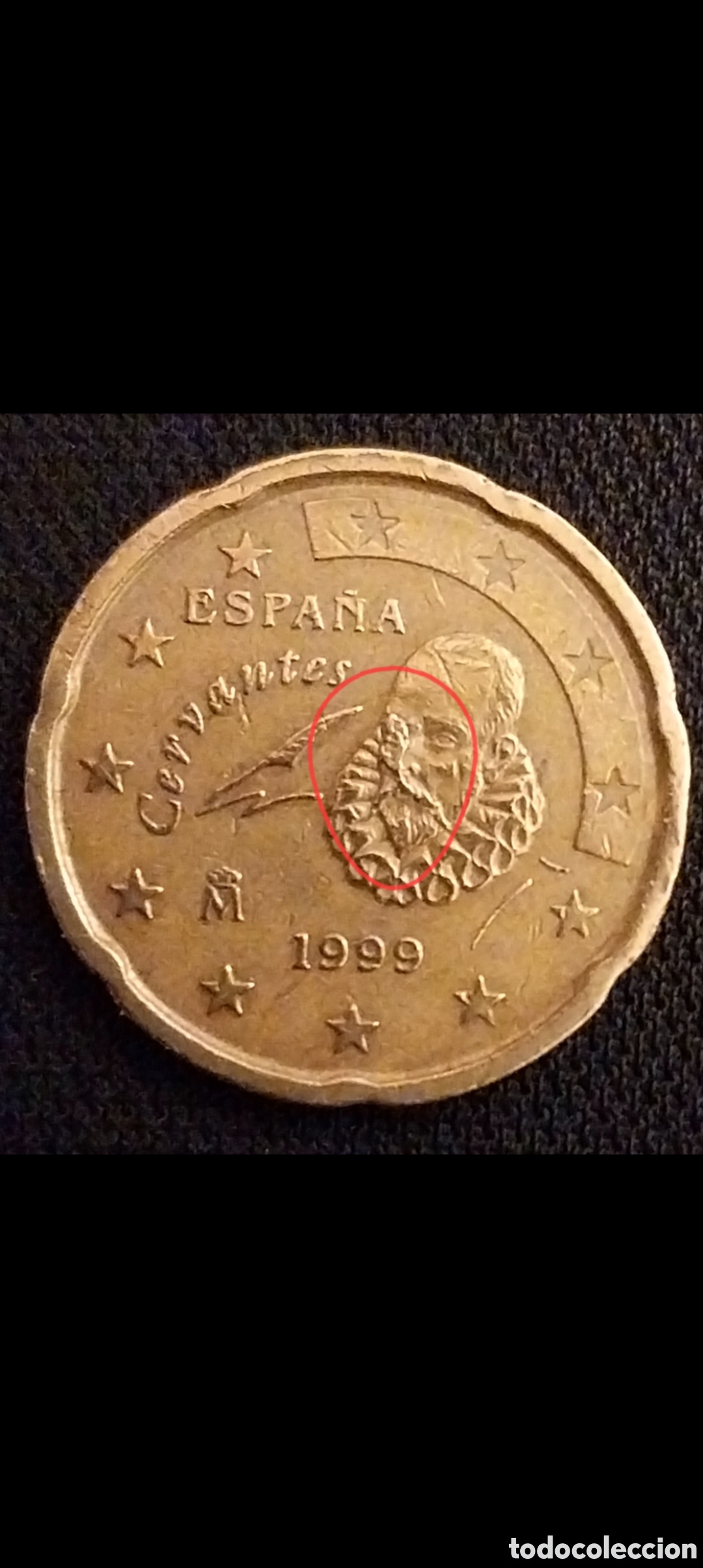 Monedas con errores: 20cent ERRORES de Acu&ntilde;aci&oacute;n Espa&ntilde;a 1999 - Foto 6