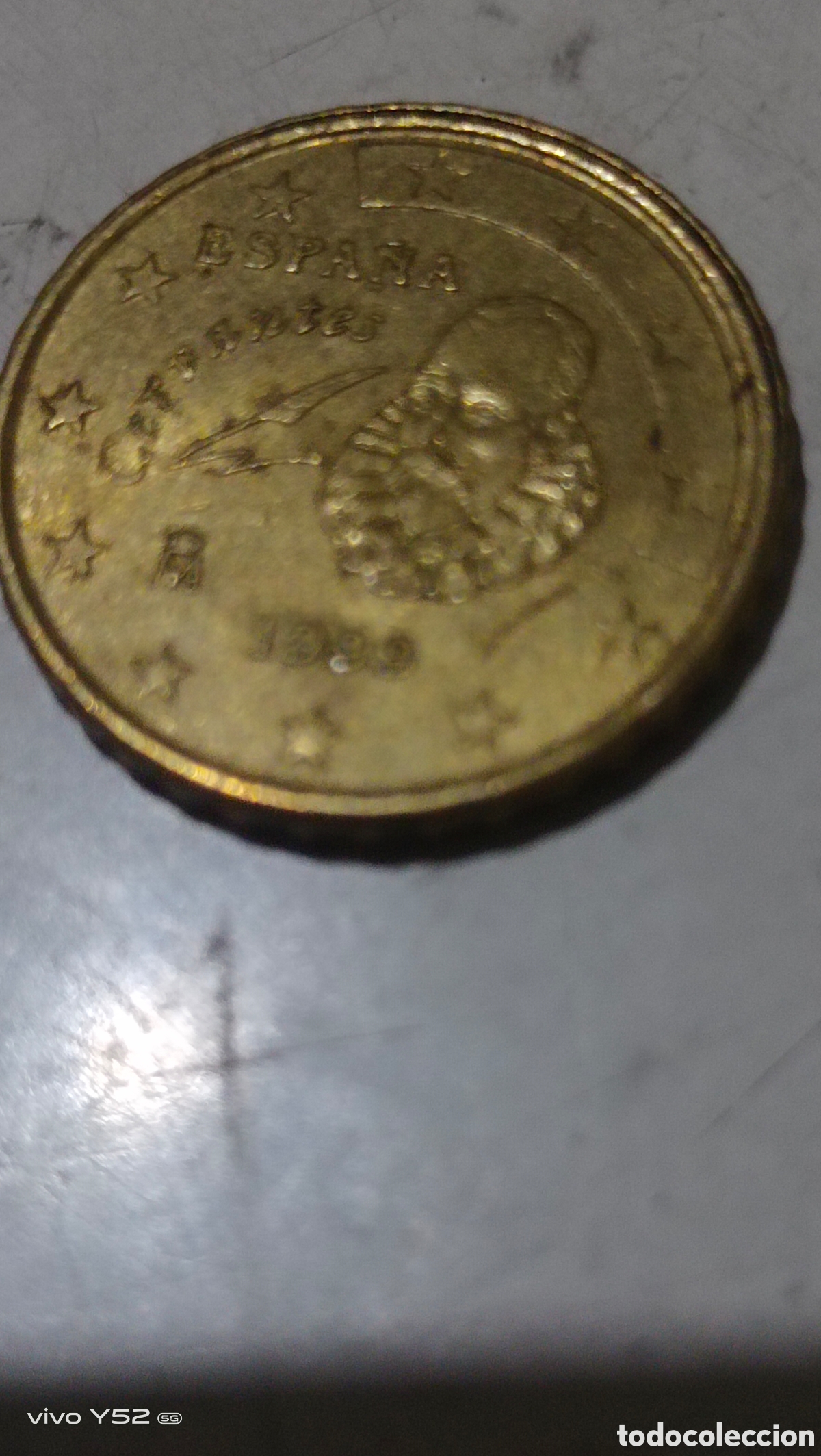 Monedas con errores: Moneda de Cervantes 1999 - Foto 1