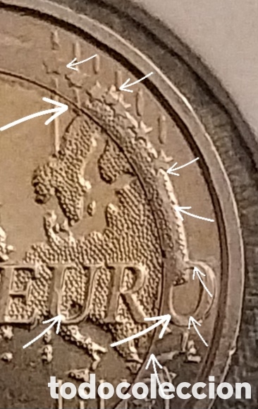 Monedas con errores: Error de Ceca 2eu B&eacute;lgica 2008 Conmemorativa - Foto 5
