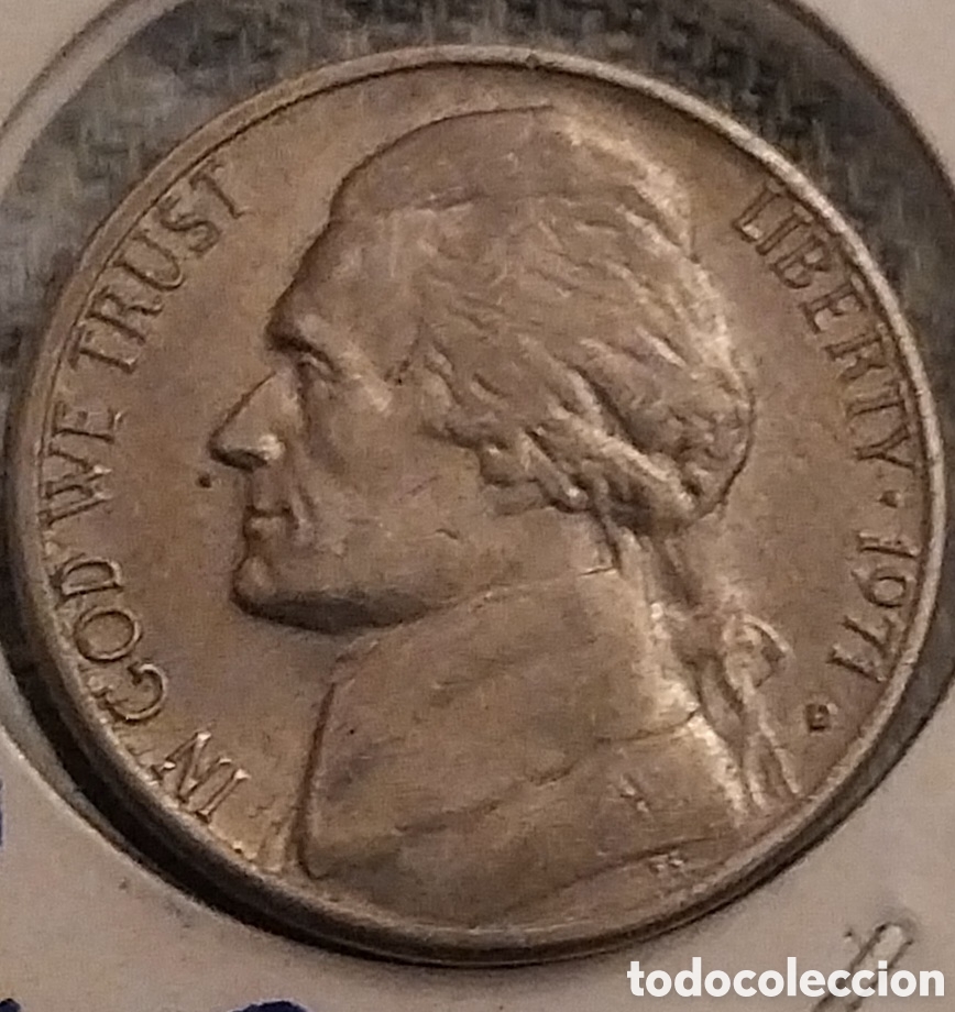 Monedas con errores: Five Cent E.E.U.U ERROR 1971 - Foto 4