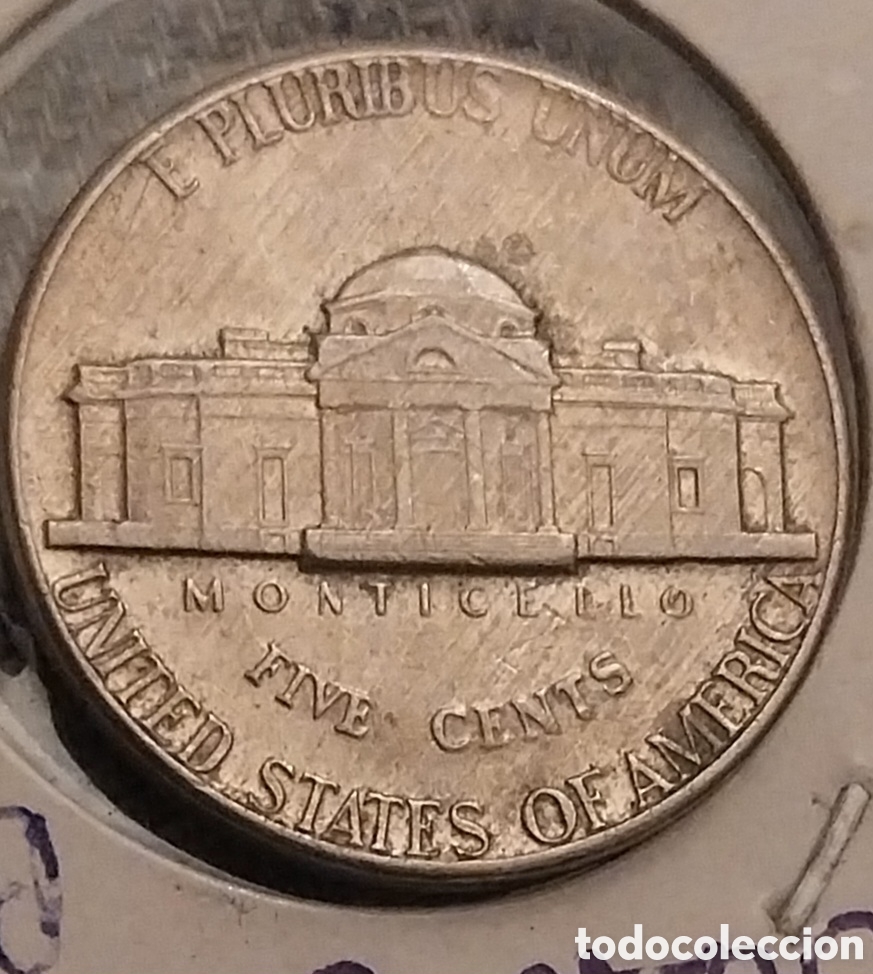 Monedas con errores: Five Cent E.E.U.U ERROR 1971 - Foto 8