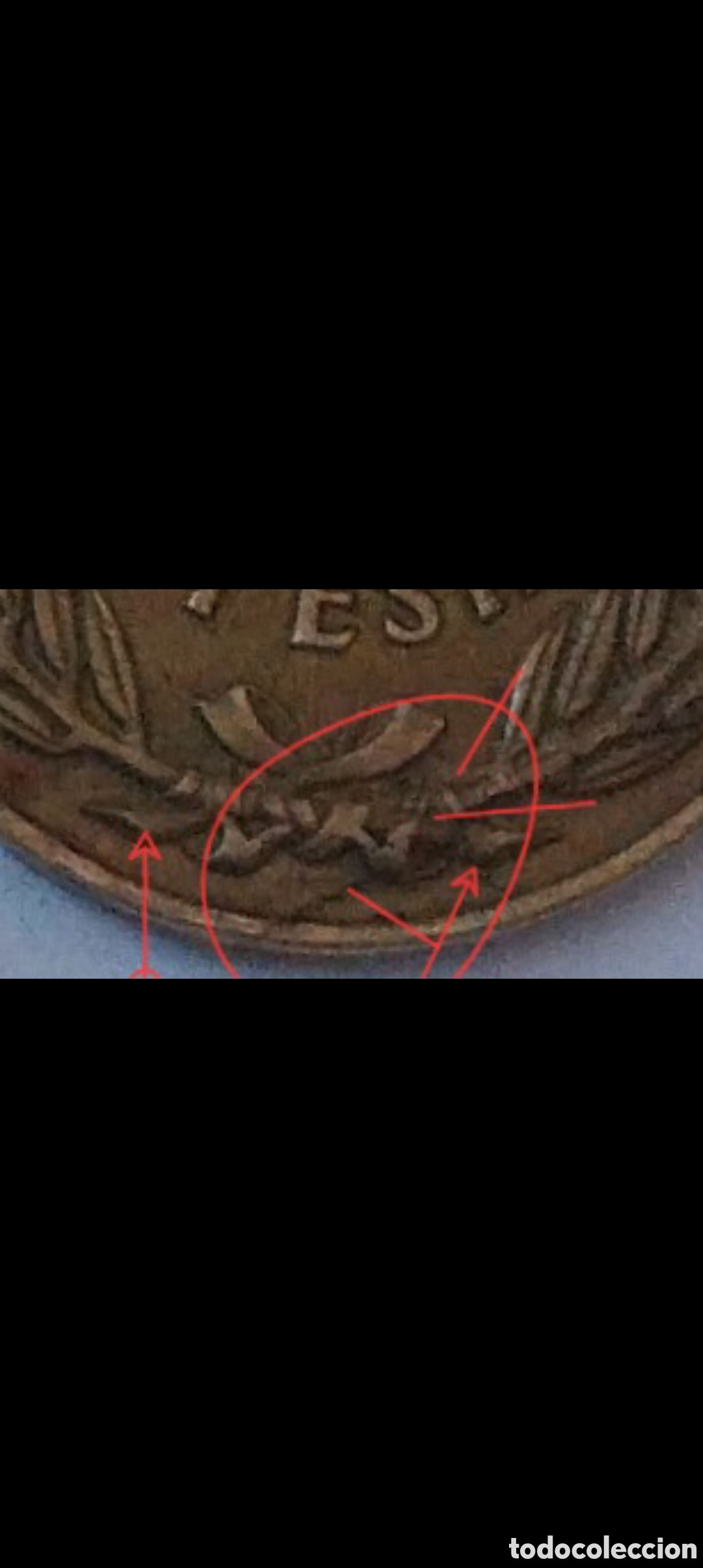 Monedas con errores: ARTIGAS ARGENTINA 1960, ERRORES Centesimos - Foto 6