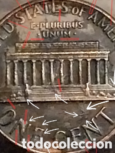 Monedas con errores: Lincoln EEUU 1983-&ETH; ERRORES DE ACU&Ntilde;ACI&Oacute;N - Foto 4