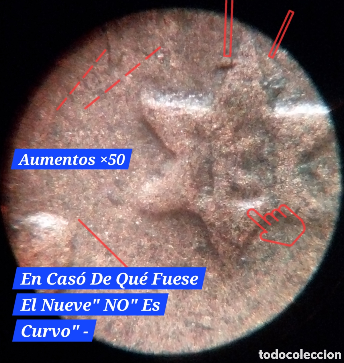 Monedas con errores: 2,50 Ptas 1953 Franco - Estrellas 13-56 Error Cu&ntilde;o - MBC - Foto 4