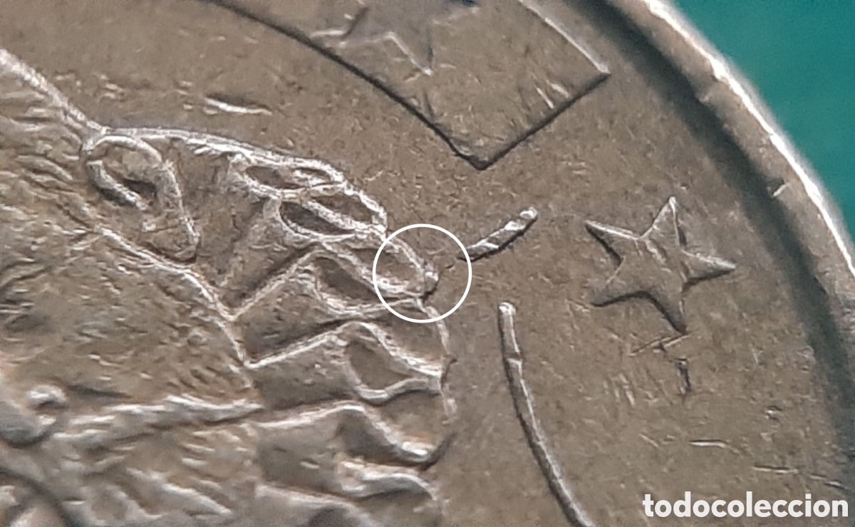Monedas con errores: (ESPA&Ntilde;A)(2005)(ERROR) 10 C&Eacute;NTIMOS CON EXCESOS DE METAL. CIRCULADA - Foto 10