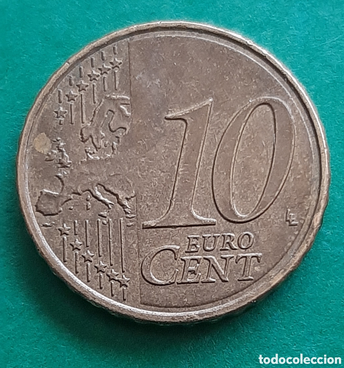 Monedas con errores: (ESPA&Ntilde;A)(2018)(ERROR) 10 C&Eacute;NTIMOS CON EXCESOS DE METAL. CIRCULADA - Foto 6