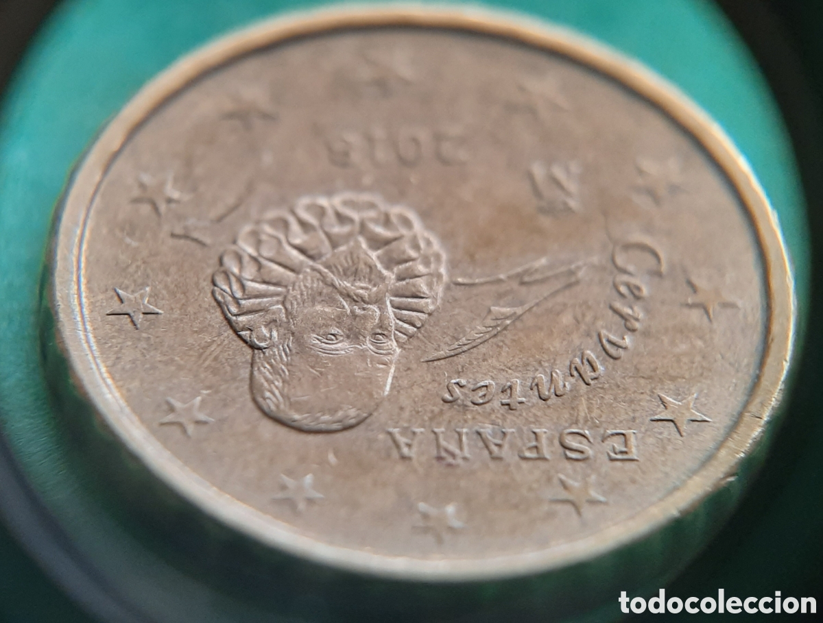 Monedas con errores: (ESPA&Ntilde;A)(2018)(ERROR) 10 C&Eacute;NTIMOS CON EXCESOS DE METAL. CIRCULADA - Foto 8