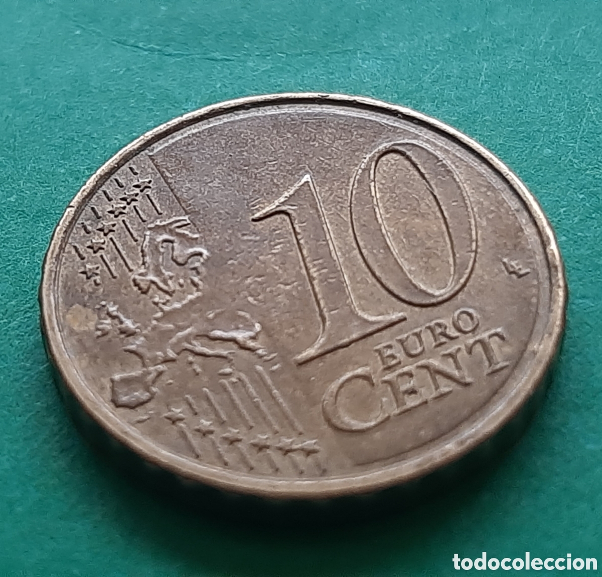 Monedas con errores: (ESPA&Ntilde;A)(2018)(ERROR) 10 C&Eacute;NTIMOS CON EXCESOS DE METAL. CIRCULADA - Foto 9