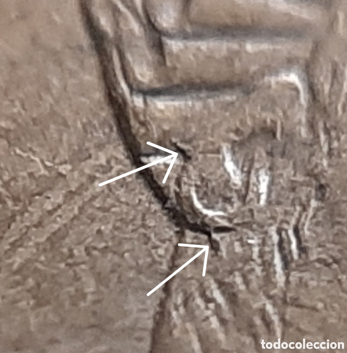 Monedas con errores: (ESPA&Ntilde;A)(2018)(ERROR) 10 C&Eacute;NTIMOS CON EXCESOS DE METAL. CIRCULADA - Foto 1