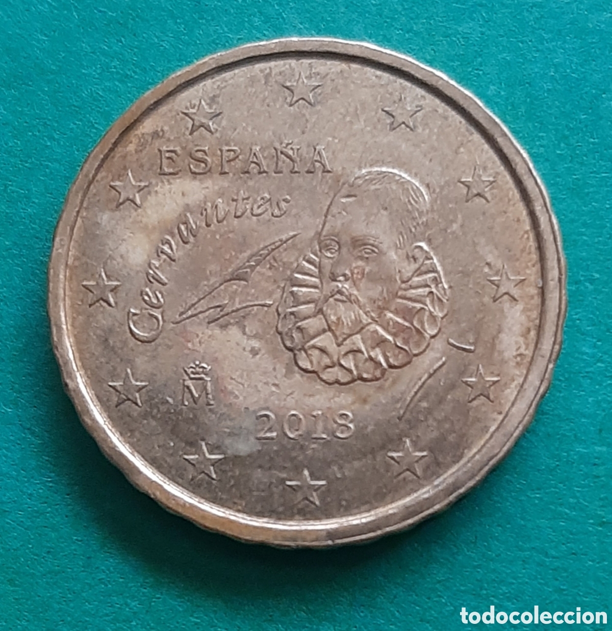 Monedas con errores: (ESPA&Ntilde;A)(2018)(ERROR) 10 C&Eacute;NTIMOS CON EXCESO DE METAL. CIRCULADA - Foto 6