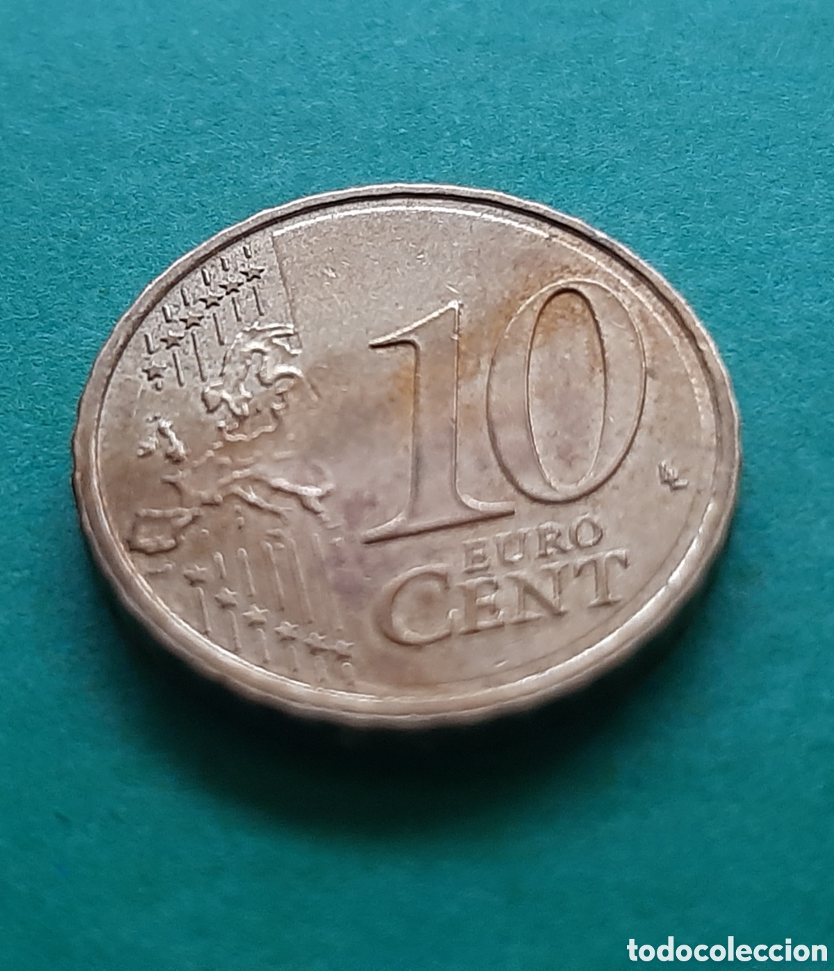 Monedas con errores: (ESPA&Ntilde;A)(2018)(ERROR) 10 C&Eacute;NTIMOS CON EXCESO DE METAL. CIRCULADA - Foto 13