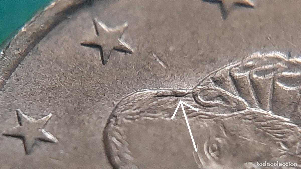 Monedas con errores: (ESPA&Ntilde;A)(2020)(ERROR) 10 C&Eacute;NTIMOS CON EXCESO DE METAL - Foto 7