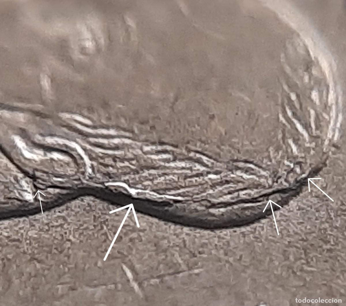 Monedas con errores: (ESPA&Ntilde;A)(2020)(ERROR) 10 C&Eacute;NTIMOS CON EXCESO DE METAL - Foto 8