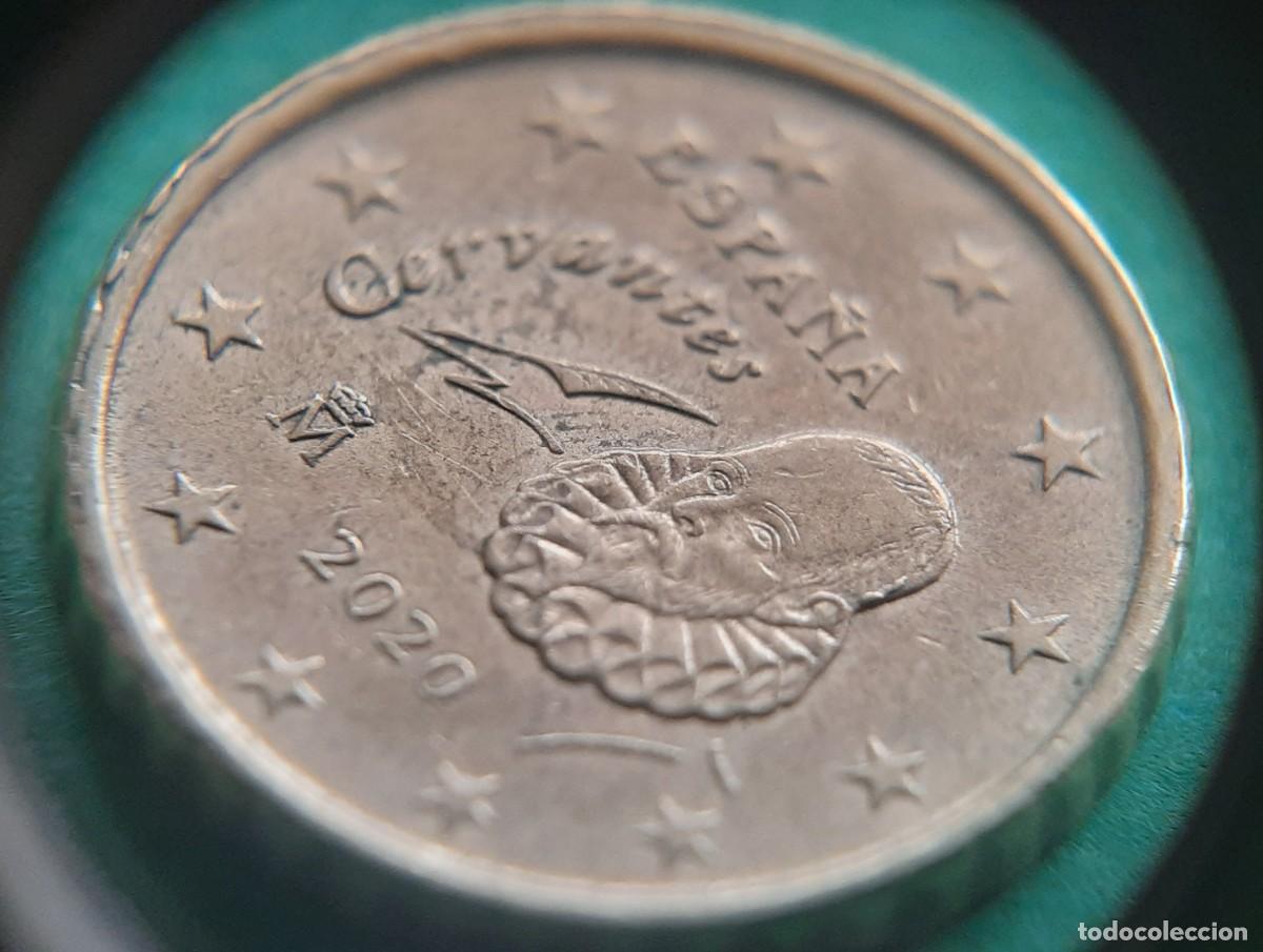 Monedas con errores: (ESPA&Ntilde;A)(2020)(ERROR) 10 C&Eacute;NTIMOS CON EXCESO DE METAL - Foto 12