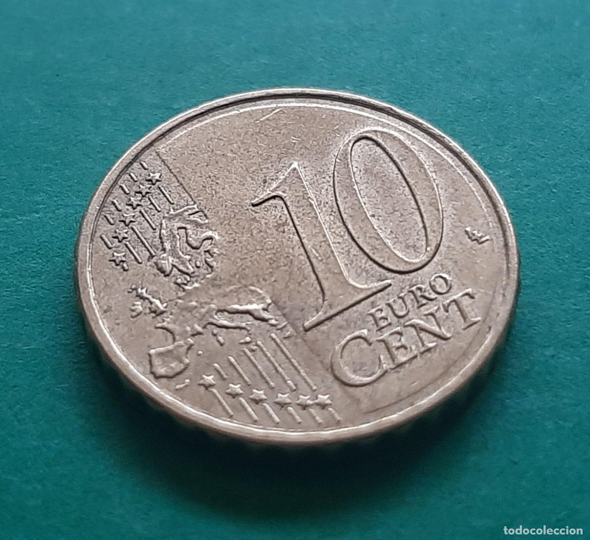 Monedas con errores: (ESPA&Ntilde;A)(2020)(ERROR) 10 C&Eacute;NTIMOS CON EXCESO DE METAL - Foto 13