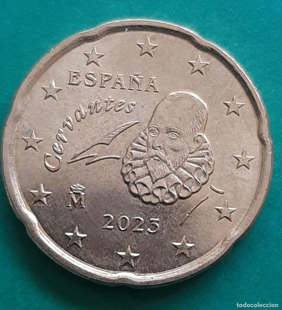 Monedas con errores: (ESPA&Ntilde;A)(2023)(ERROR) 20 C&Eacute;NTIMOS CON EXCESOS DE METAL - Foto 8