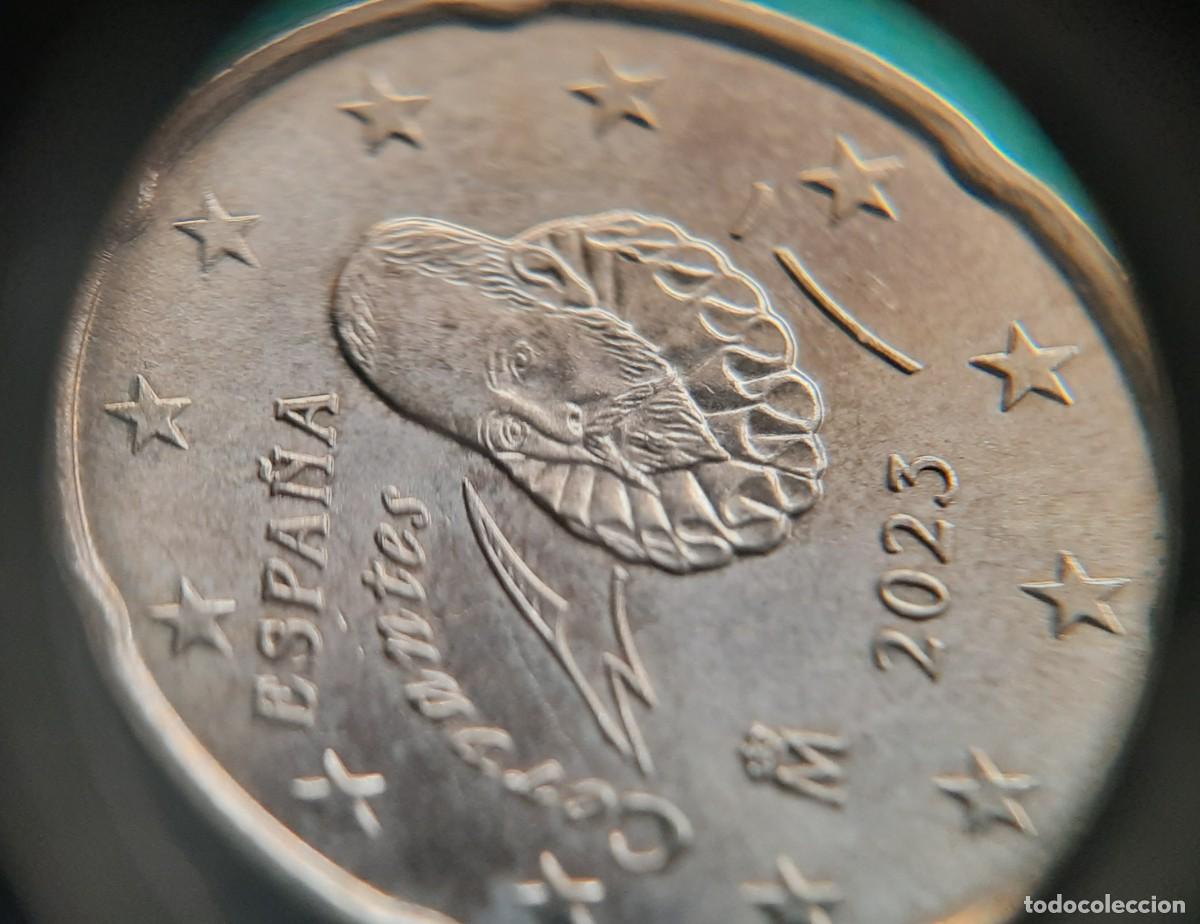 Monedas con errores: (ESPA&Ntilde;A)(2023)(ERROR) 20 C&Eacute;NTIMOS CON EXCESOS DE METAL - Foto 17