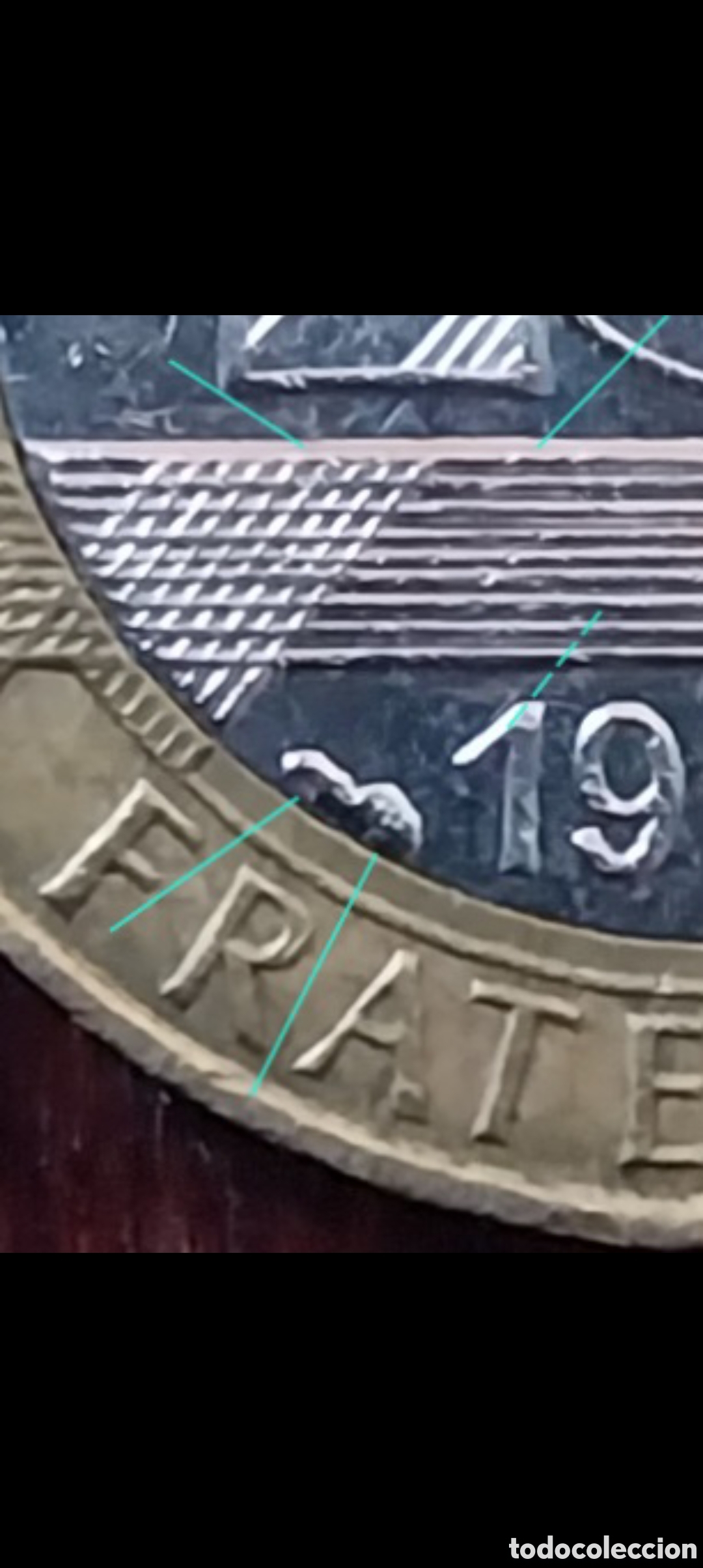 Monedas con errores: 10 Francos franceses 1988 error - Foto 9