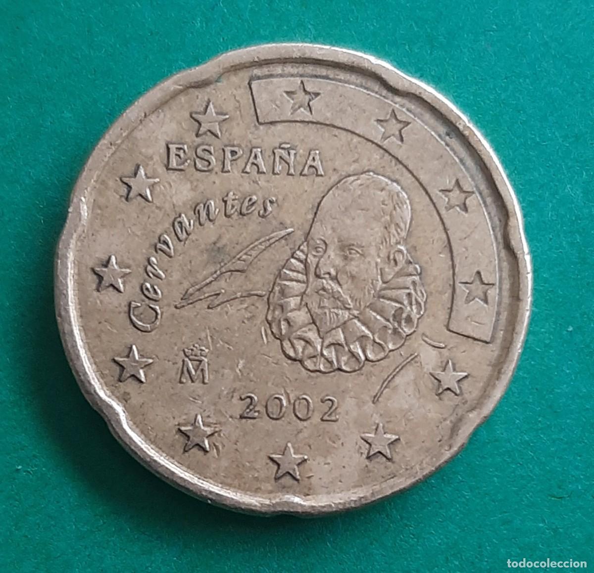 Monedas con errores: (ESPA&Ntilde;A)(2002)(ERROR) 20 C&Eacute;NTIMOS CON EXCESOS DE METAL - Foto 9