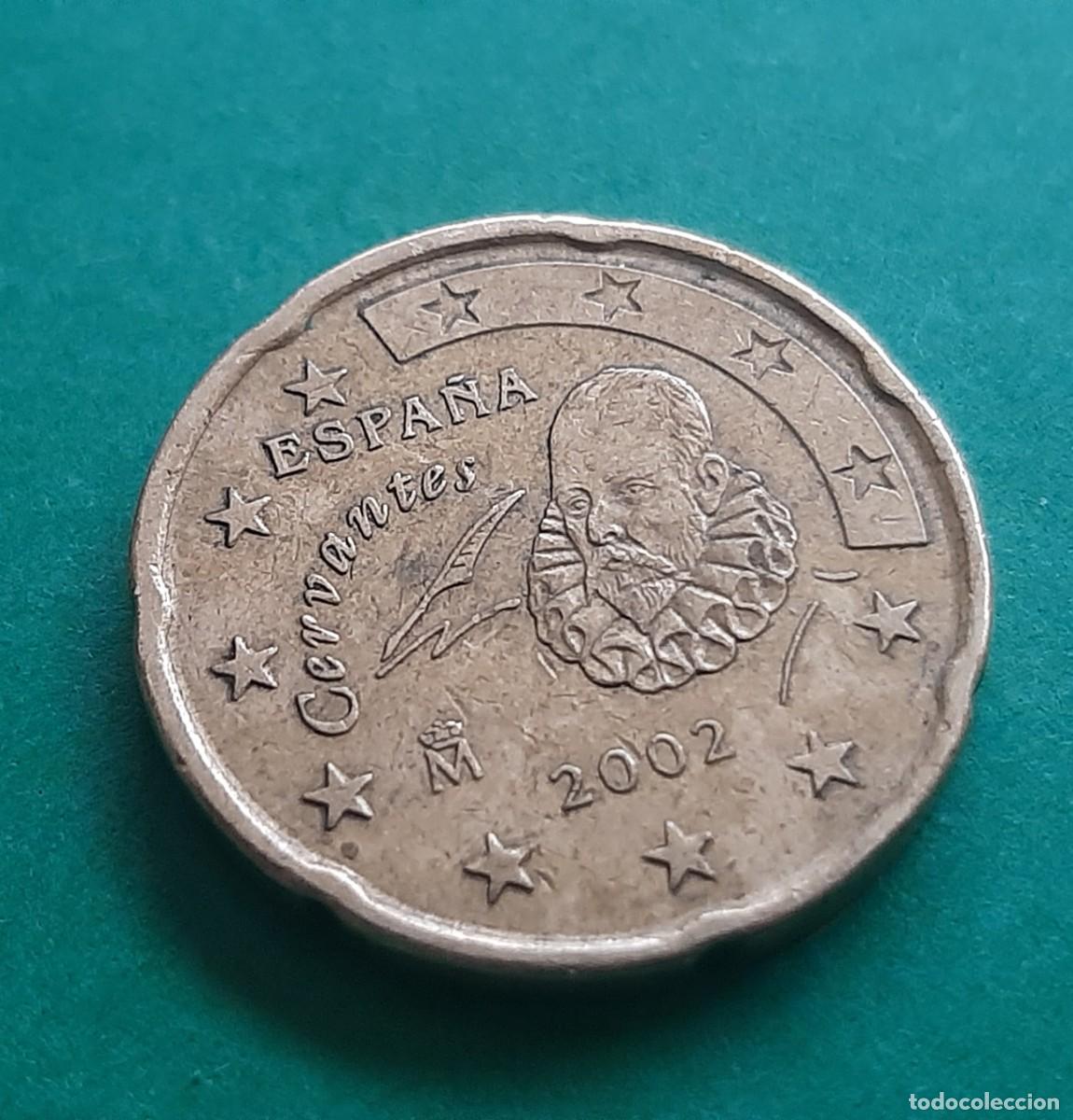 Monedas con errores: (ESPA&Ntilde;A)(2002)(ERROR) 20 C&Eacute;NTIMOS CON EXCESOS DE METAL - Foto 10