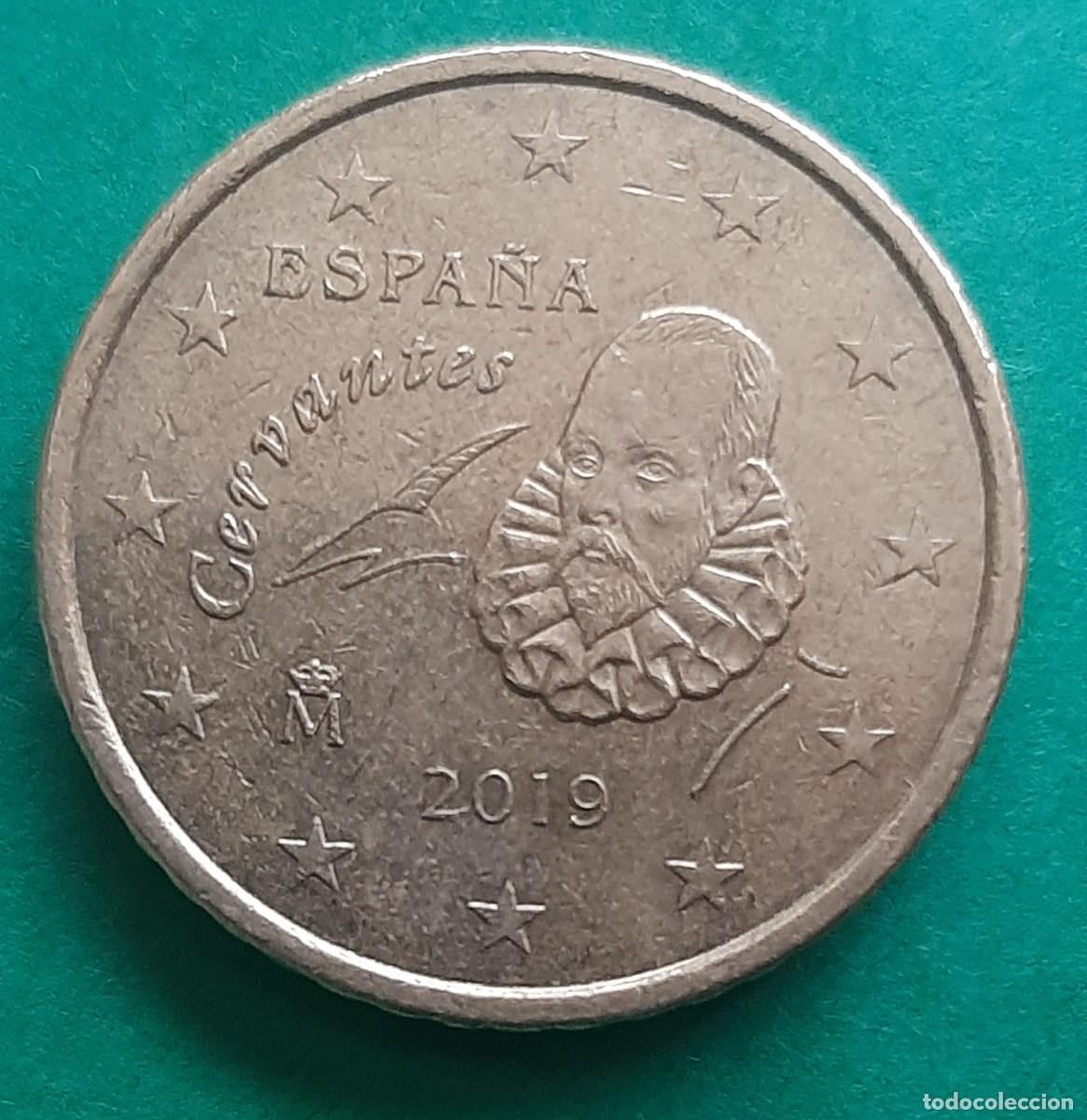 Monedas con errores: (ESPA&Ntilde;A)(2019)(ERROR) 20 C&Eacute;NTIMOS CON EXCESO DE METAL - Foto 6
