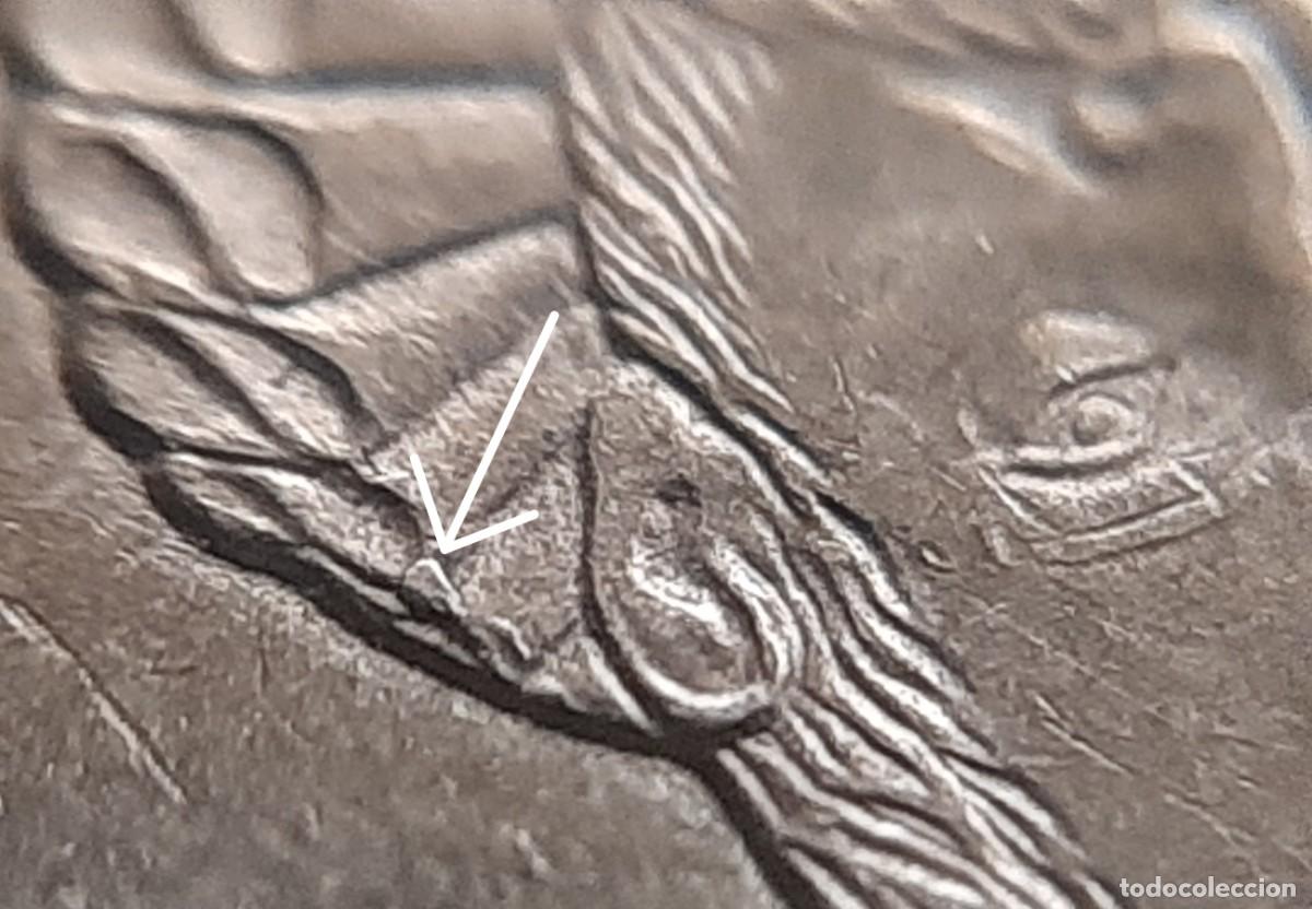 Monedas con errores: (ESPA&Ntilde;A)(2023)(ERROR) 50 C&Eacute;NTIMOS CON EXCESO DE METAL - Foto 2