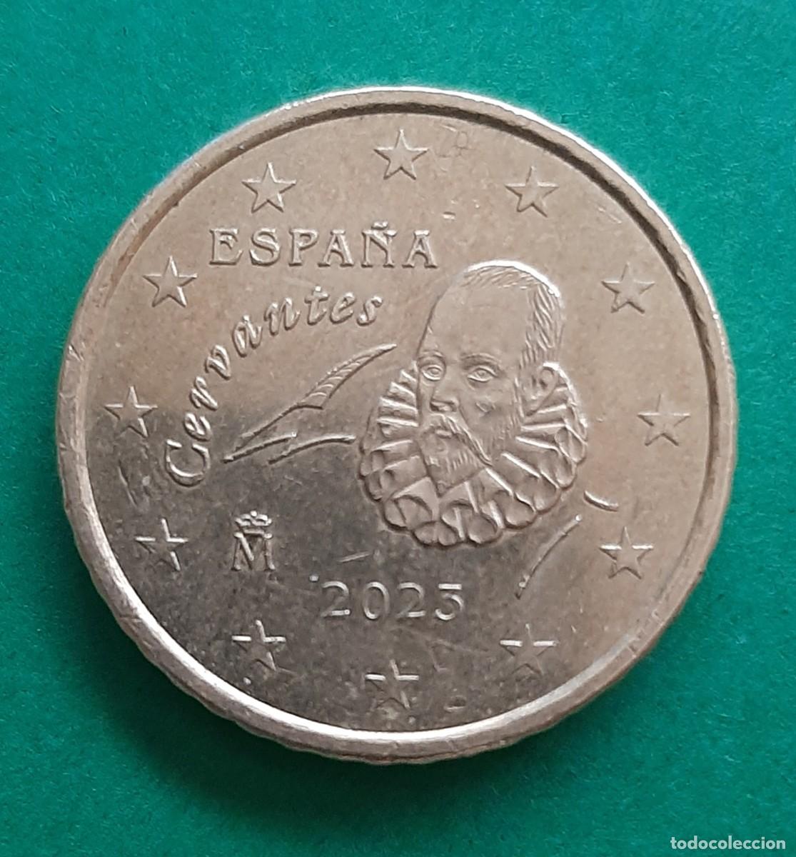 Monedas con errores: (ESPA&Ntilde;A)(2023)(ERROR) 50 C&Eacute;NTIMOS CON EXCESO DE METAL - Foto 5