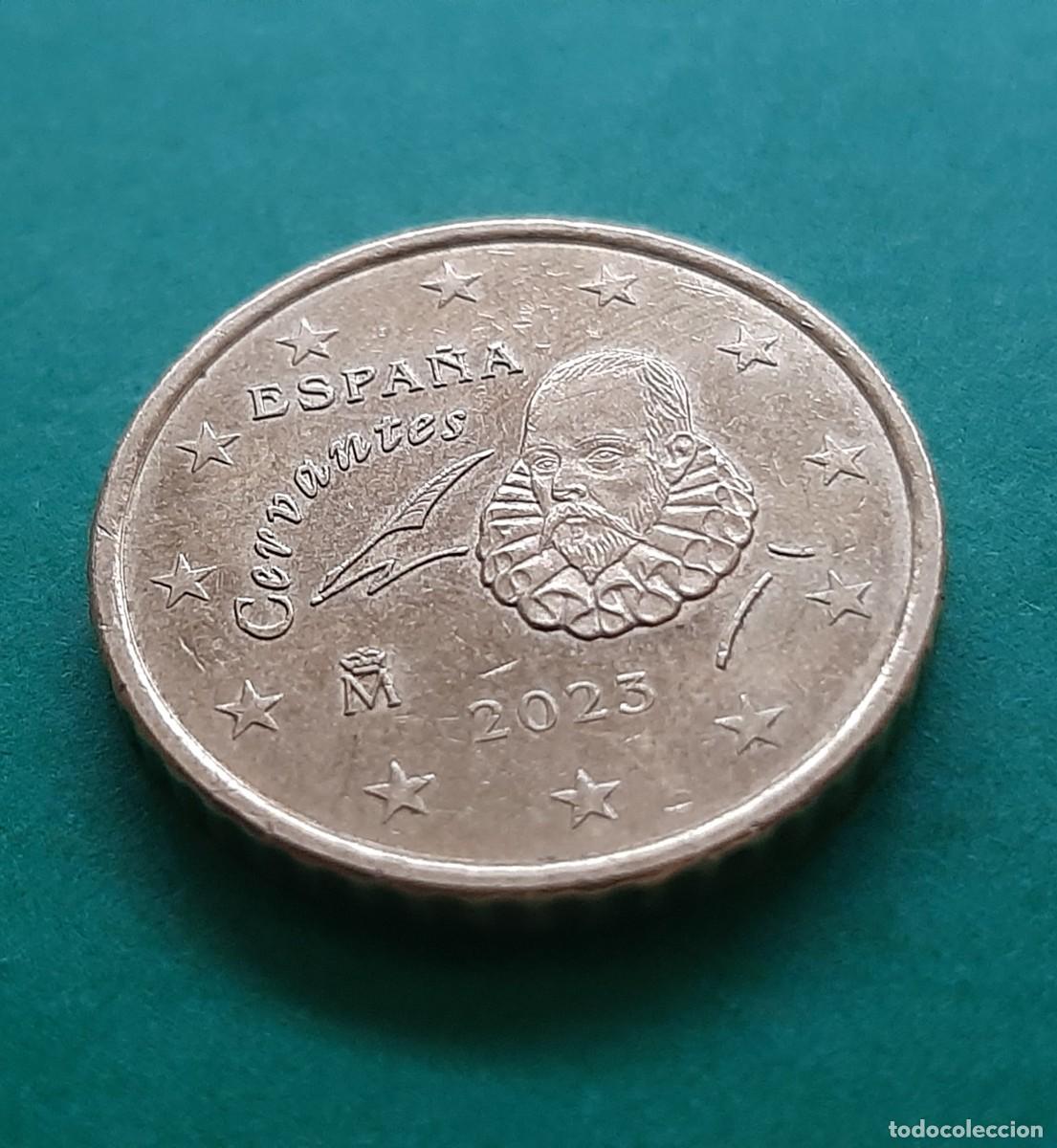 Monedas con errores: (ESPA&Ntilde;A)(2023)(ERROR) 50 C&Eacute;NTIMOS CON EXCESO DE METAL - Foto 7