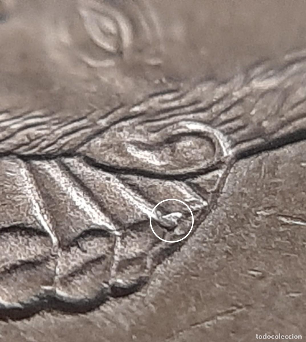 Monedas con errores: (ESPA&Ntilde;A)(2023)(ERROR) 50 C&Eacute;NTIMOS CON EXCESO DE METAL - Foto 9