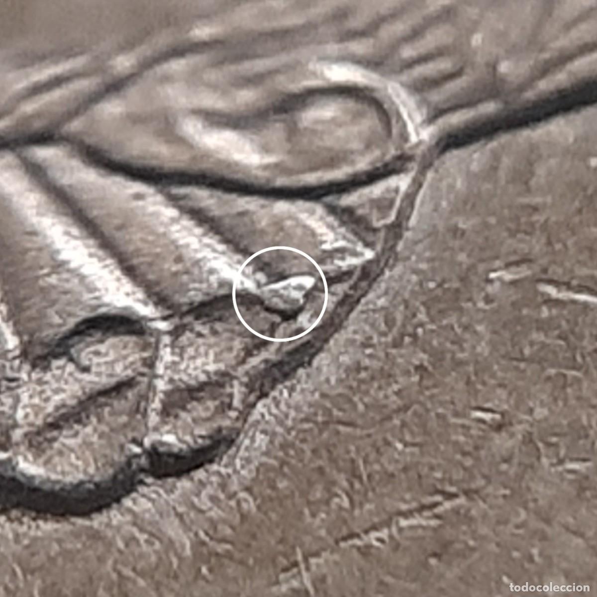 Monedas con errores: (ESPA&Ntilde;A)(2023)(ERROR) 50 C&Eacute;NTIMOS CON EXCESO DE METAL - Foto 10