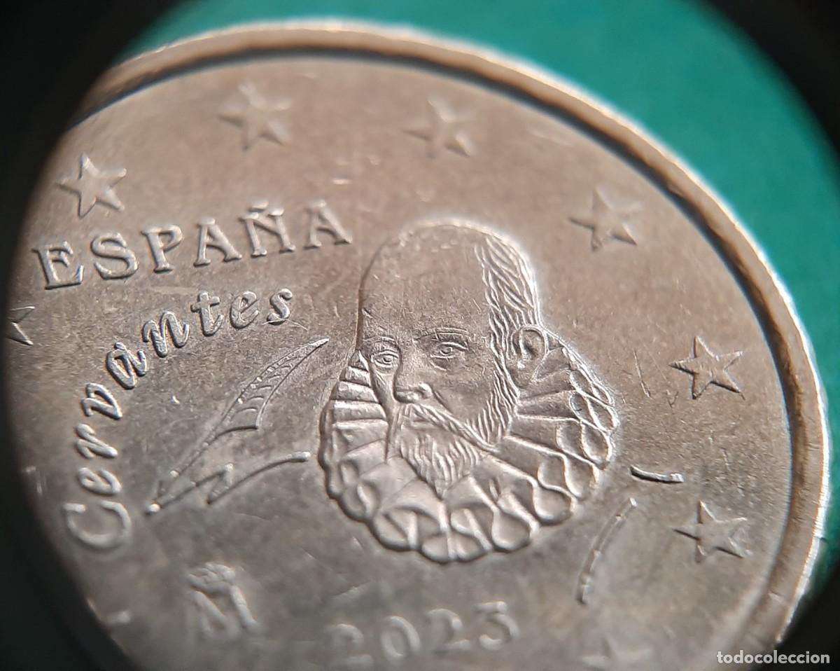 Monedas con errores: (ESPA&Ntilde;A)(2023)(ERROR) 50 C&Eacute;NTIMOS CON EXCESO DE METAL - Foto 11