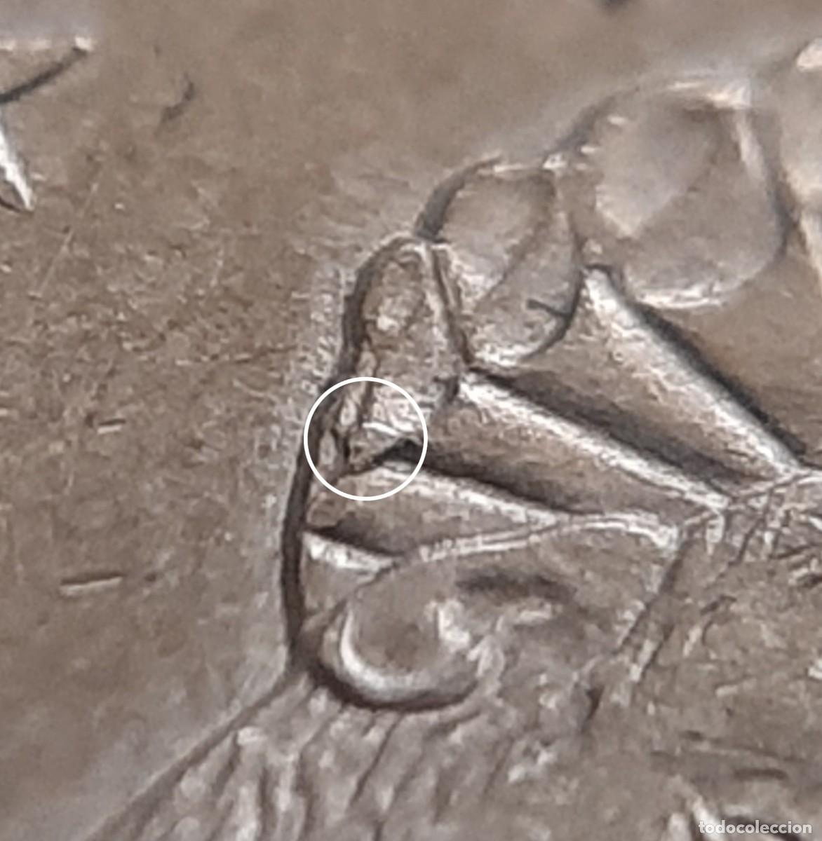 Monedas con errores: (ESPA&Ntilde;A)(2023)(ERROR) 50 C&Eacute;NTIMOS CON EXCESO DE METAL - Foto 14