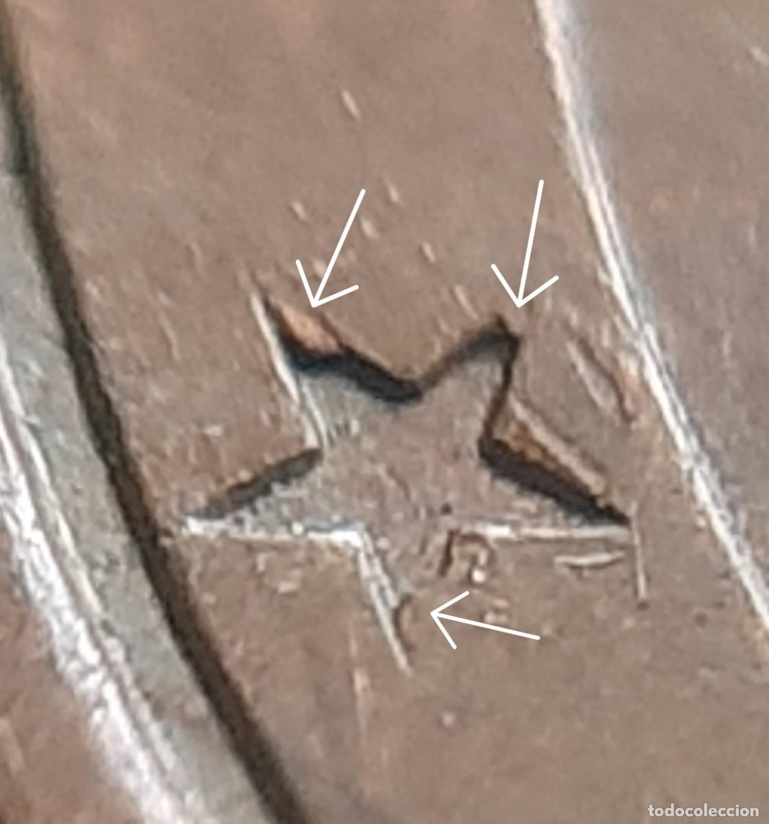 Monedas con errores: (ESPA&Ntilde;A)(2007)(ERROR) 5 C&Eacute;NTIMOS DE EURO CON EXCESO DE METAL EN ESTRELLA - Foto 2