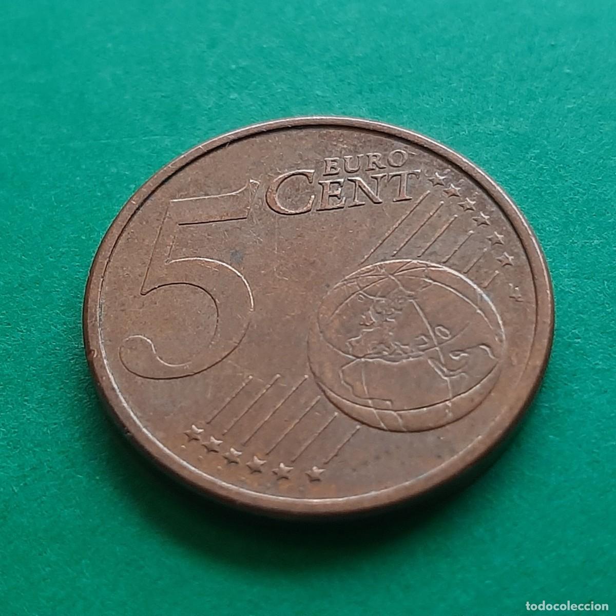Monedas con errores: (ESPA&Ntilde;A)(2007)(ERROR) 5 C&Eacute;NTIMOS DE EURO CON EXCESO DE METAL EN ESTRELLA - Foto 9