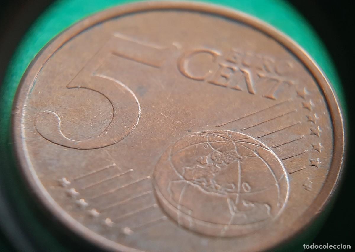 Monedas con errores: (ESPA&Ntilde;A)(2007)(ERROR) 5 C&Eacute;NTIMOS DE EURO CON EXCESO DE METAL EN ESTRELLA - Foto 14