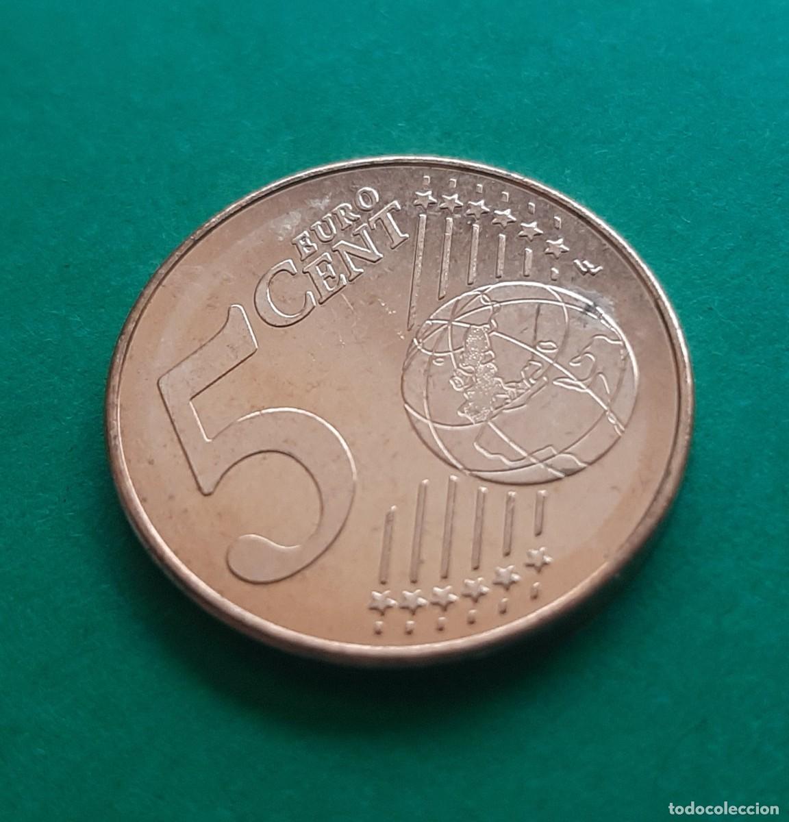 Monedas con errores: (ESPA&Ntilde;A)(2023)(ERROR) 5 C&Eacute;NTIMOS DE EURO CON EXCESOS DE METAL - Foto 11