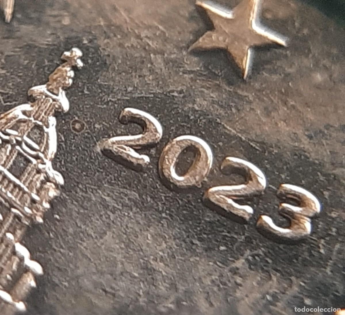 Monedas con errores: (ESPA&Ntilde;A)(2023)(ERROR) 5 C&Eacute;NTIMOS DE EURO CON EXCESOS DE METAL - Foto 18