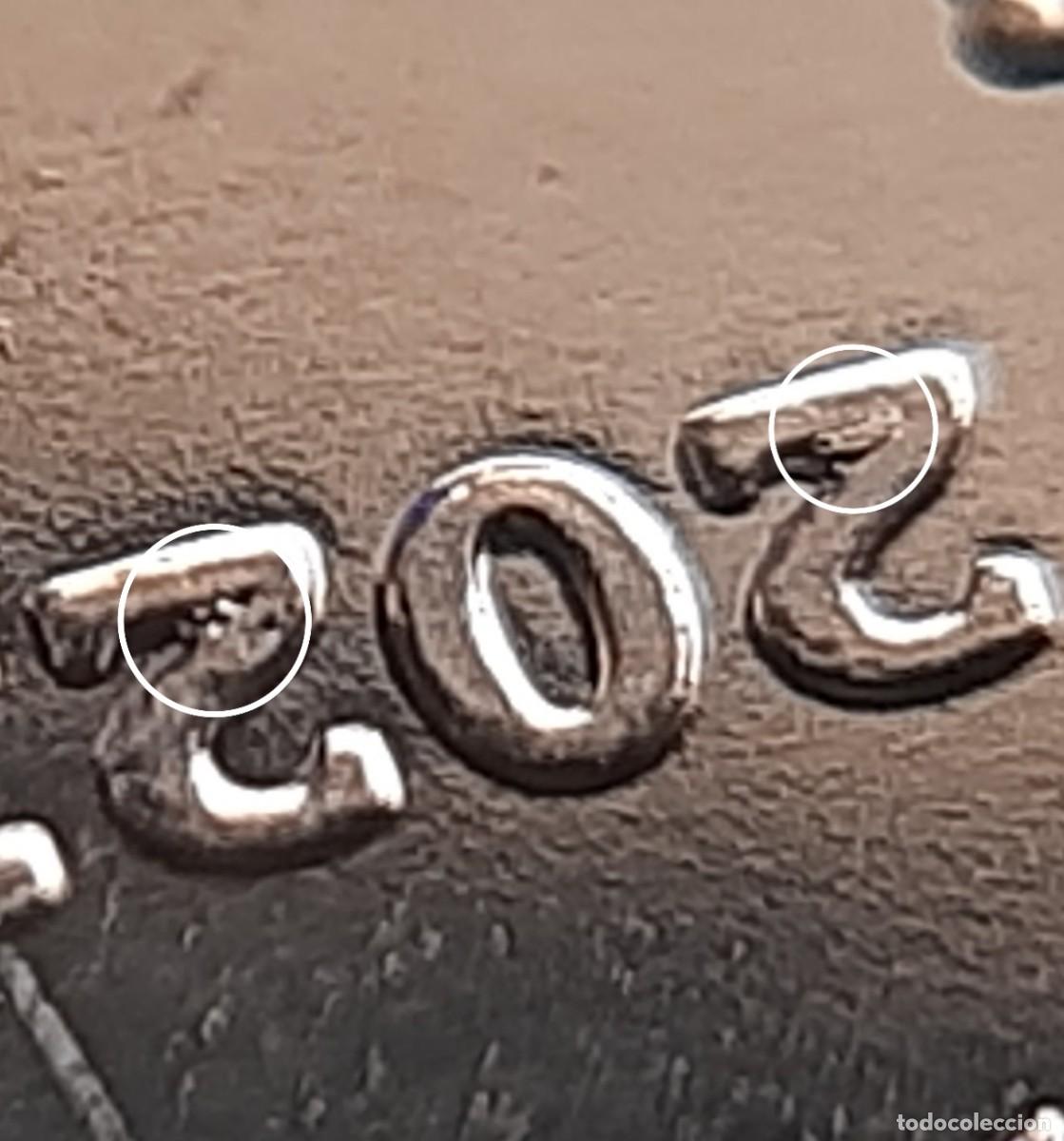 Monedas con errores: (ESPA&Ntilde;A)(2023)(ERROR) 5 C&Eacute;NTIMOS DE EURO CON EXCESOS DE METAL - Foto 3